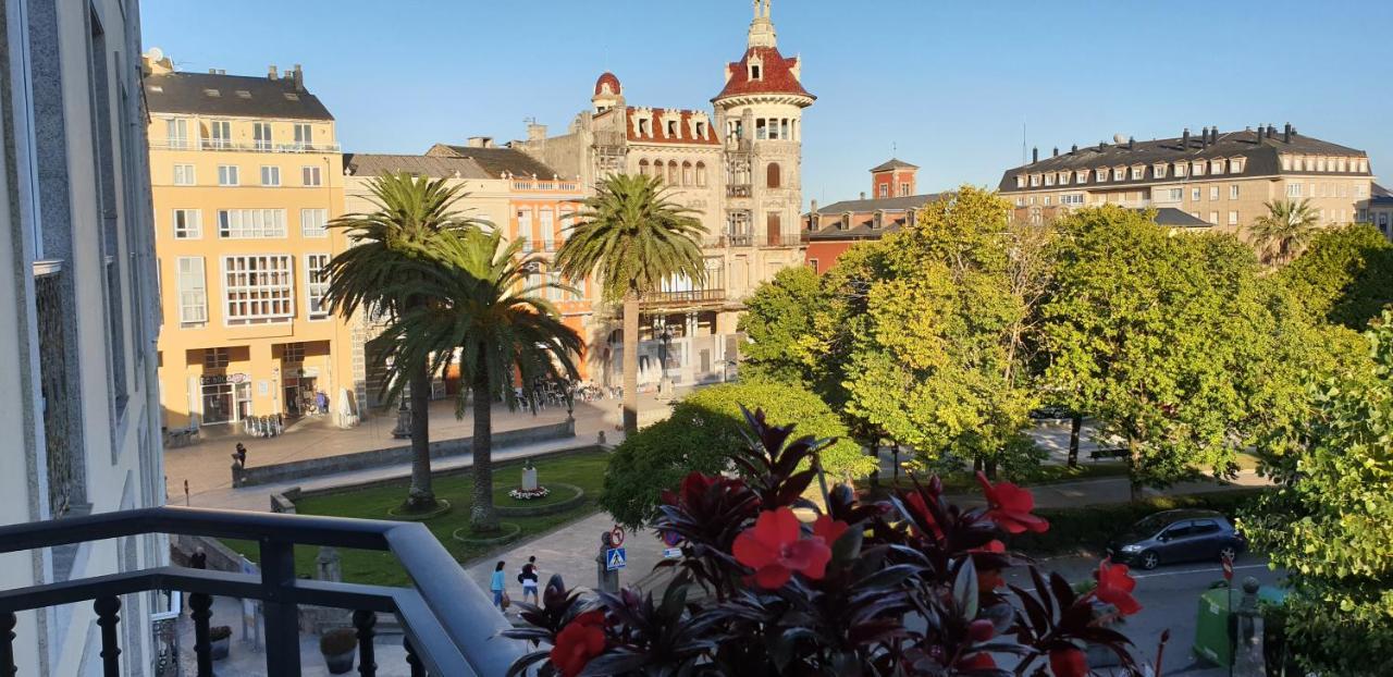 Hotel Mediante Ribadeo Bagian luar foto