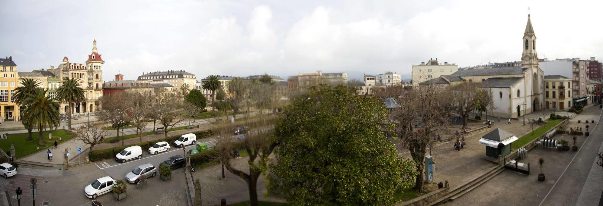 Hotel Mediante Ribadeo Bagian luar foto